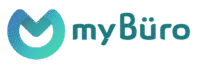 my buro hor logo blue